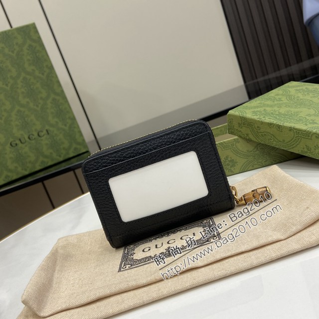 Gucci專櫃古馳最新款Marmont系列卡包零錢包卡夾 jh2463型號：739500
